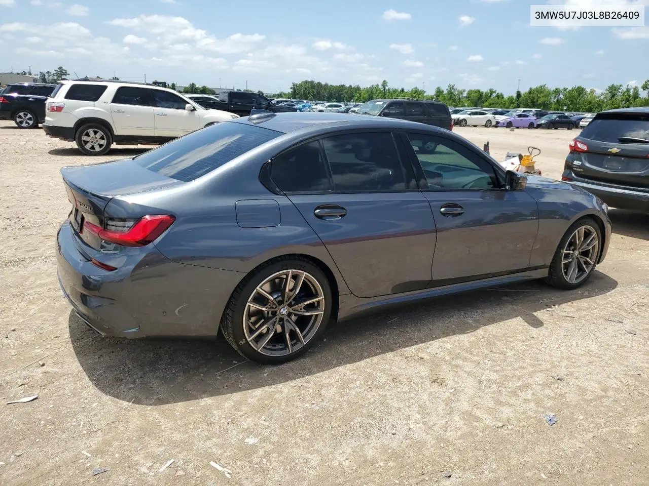 2020 BMW M340I VIN: 3MW5U7J03L8B26409 Lot: 56060805