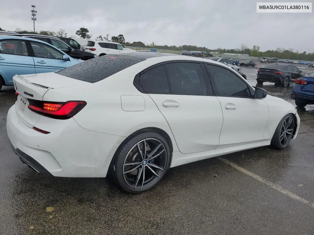 2020 BMW M340Xi VIN: WBA5U9C01LA380116 Lot: 56185885
