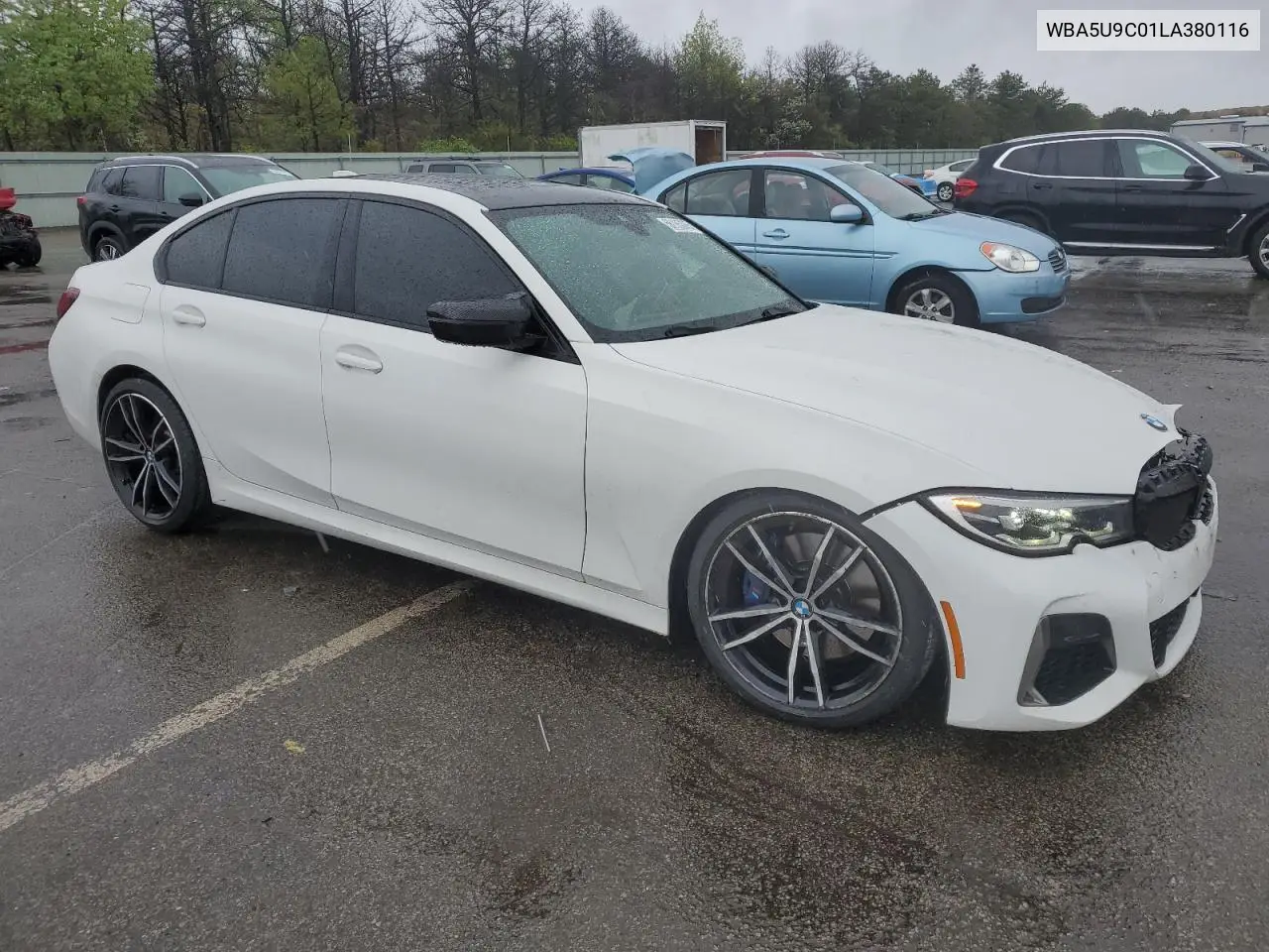 2020 BMW M340Xi VIN: WBA5U9C01LA380116 Lot: 56185885