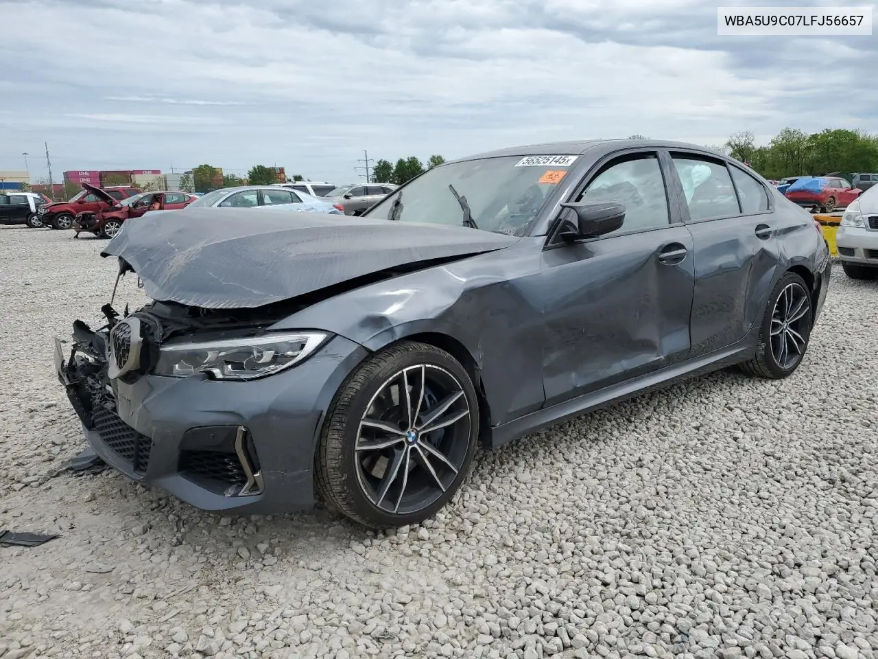 2020 BMW M340Xi VIN: WBA5U9C07LFJ56657 Lot: 56525145