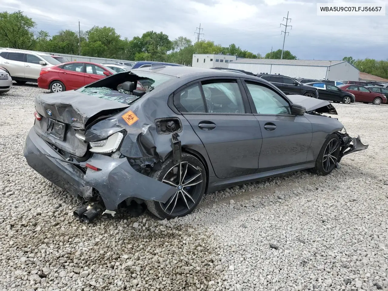 2020 BMW M340Xi VIN: WBA5U9C07LFJ56657 Lot: 56525145