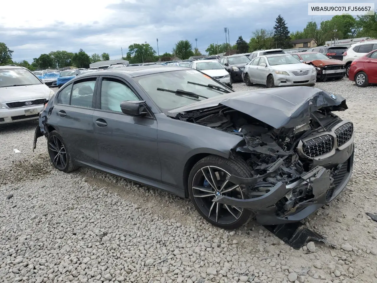 2020 BMW M340Xi VIN: WBA5U9C07LFJ56657 Lot: 56525145