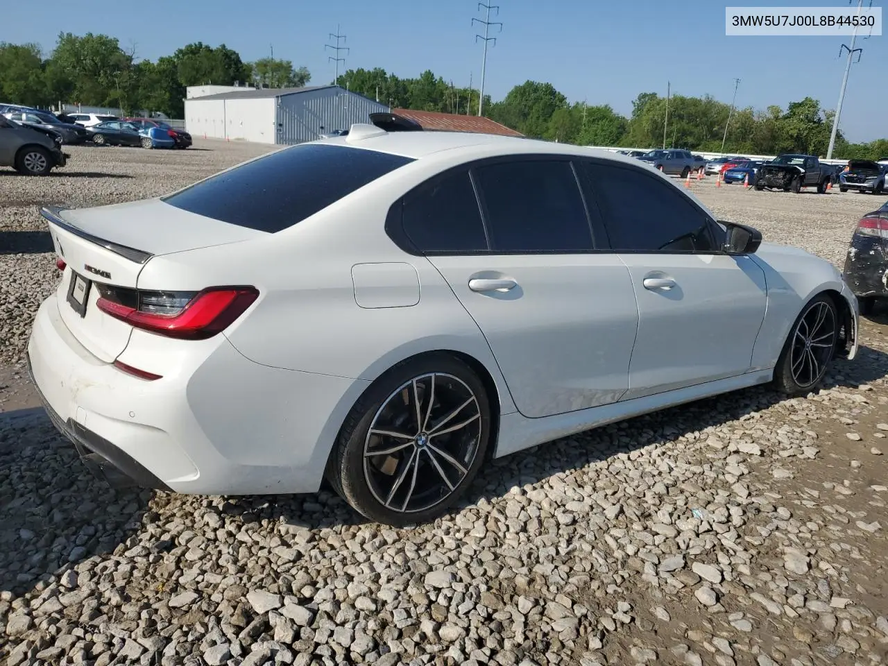 2020 BMW M340I VIN: 3MW5U7J00L8B44530 Lot: 56704535
