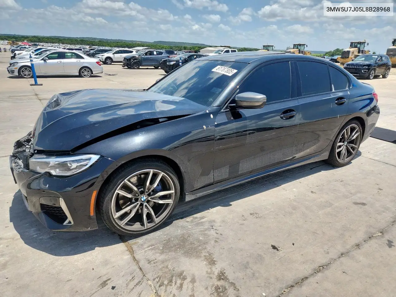 2020 BMW M340I VIN: 3MW5U7J05L8B28968 Lot: 61787805