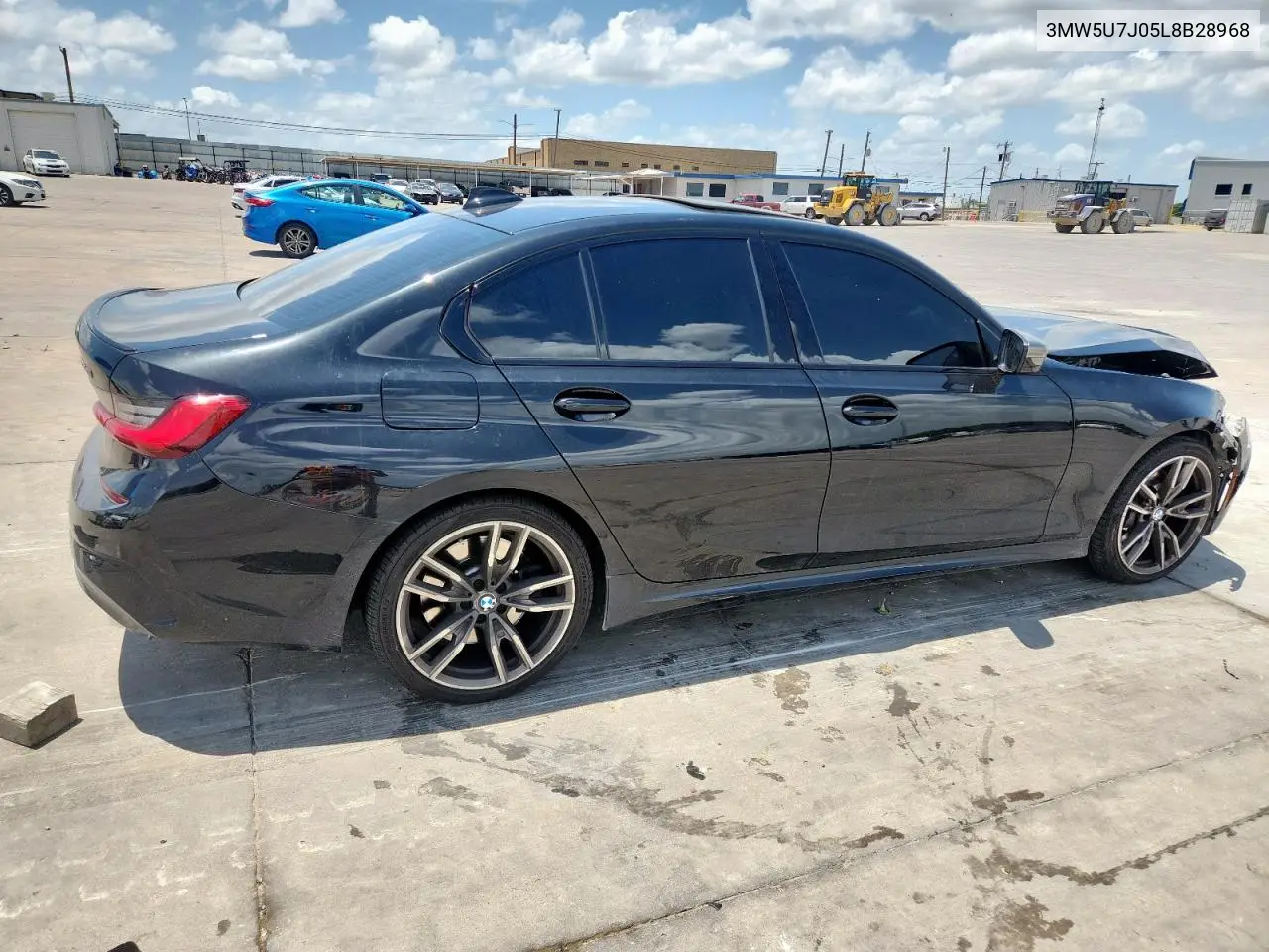 2020 BMW M340I VIN: 3MW5U7J05L8B28968 Lot: 61787805