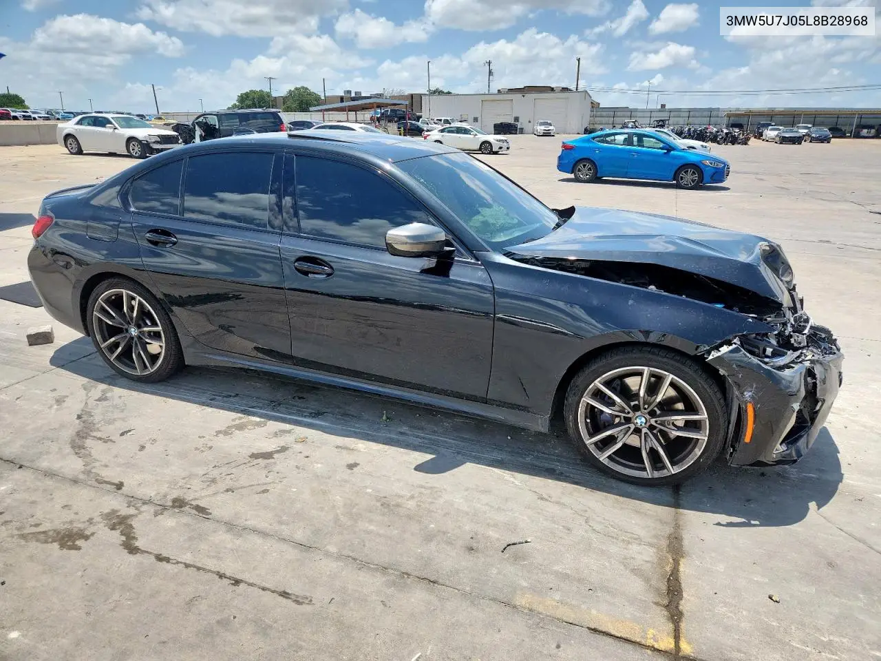 2020 BMW M340I VIN: 3MW5U7J05L8B28968 Lot: 61787805