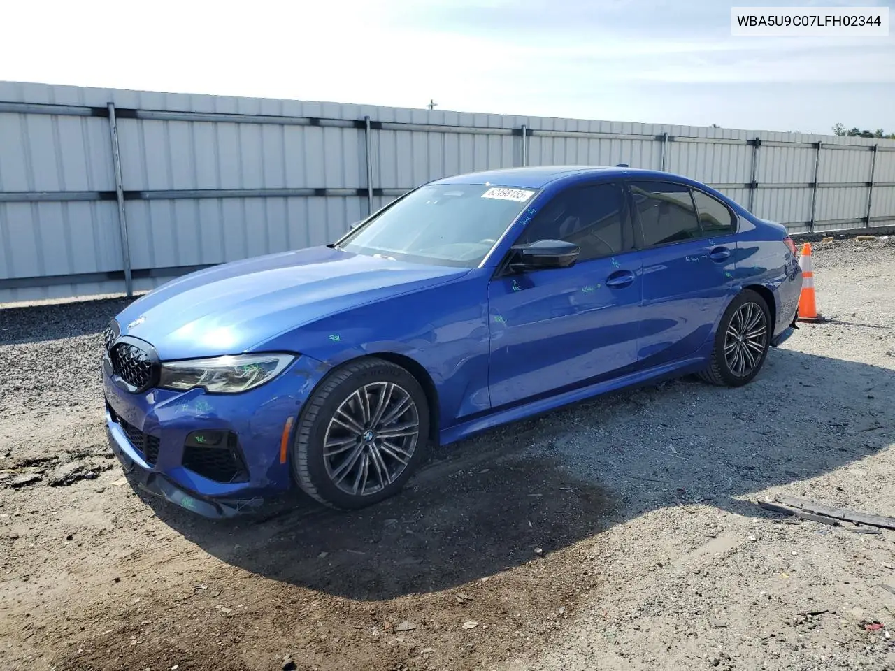 2020 BMW M340Xi VIN: WBA5U9C07LFH02344 Lot: 62498155