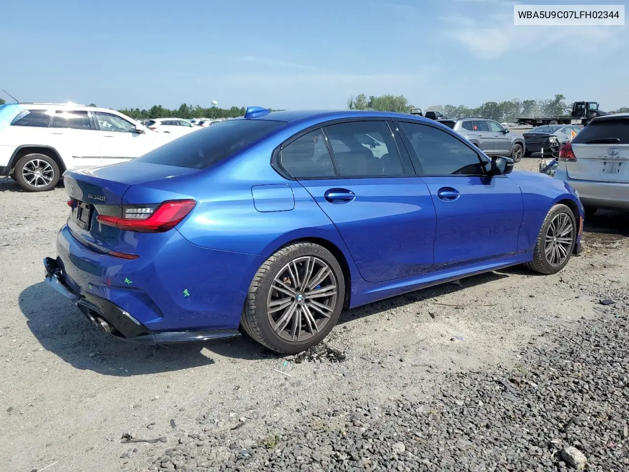 2020 BMW M340Xi VIN: WBA5U9C07LFH02344 Lot: 62498155