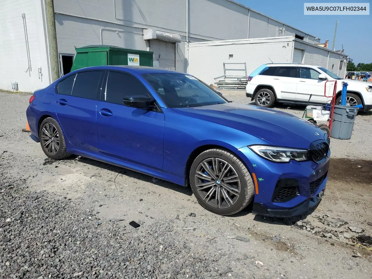 2020 BMW M340Xi VIN: WBA5U9C07LFH02344 Lot: 62498155
