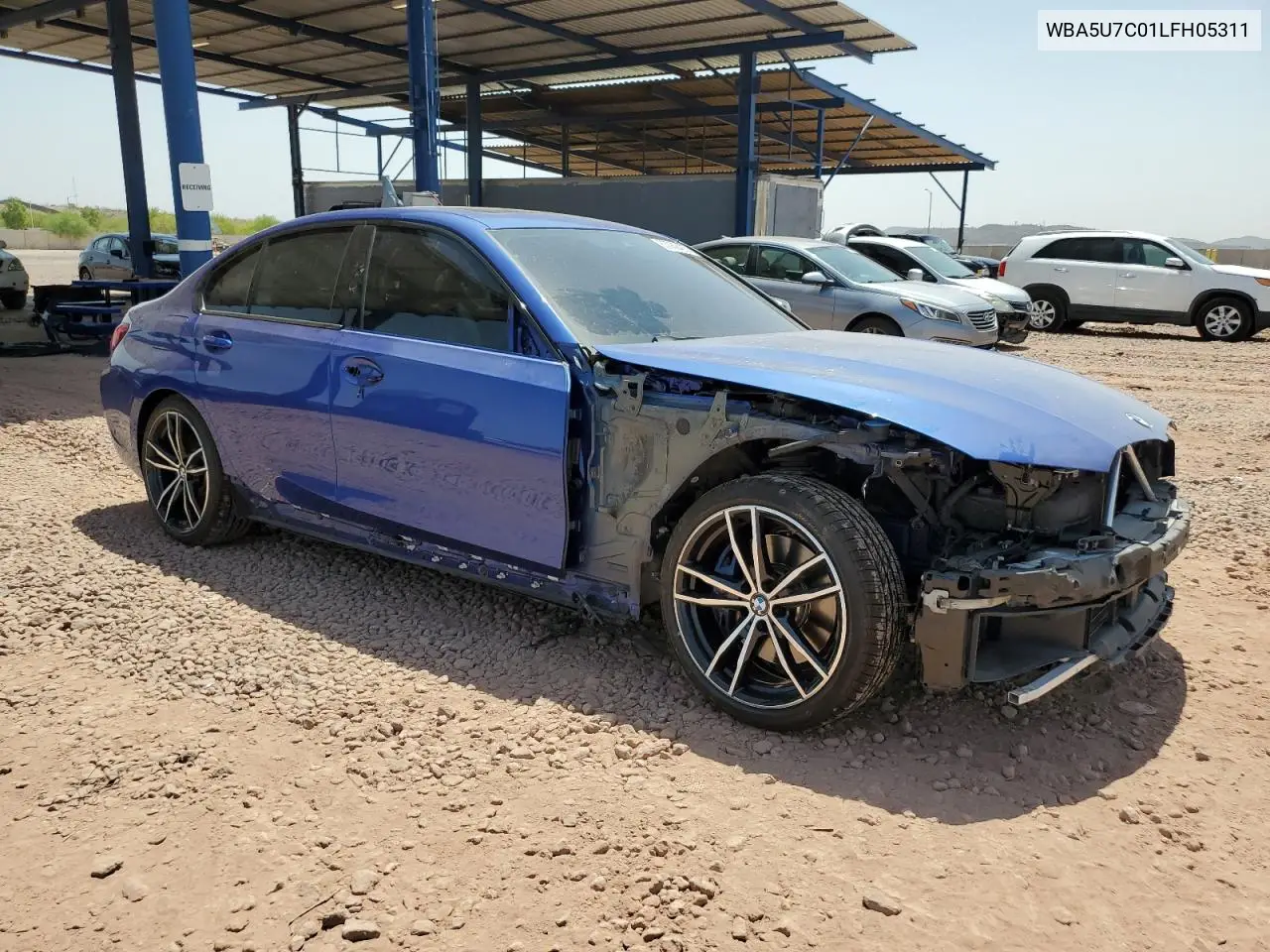 2020 BMW M340I VIN: WBA5U7C01LFH05311 Lot: 63089425