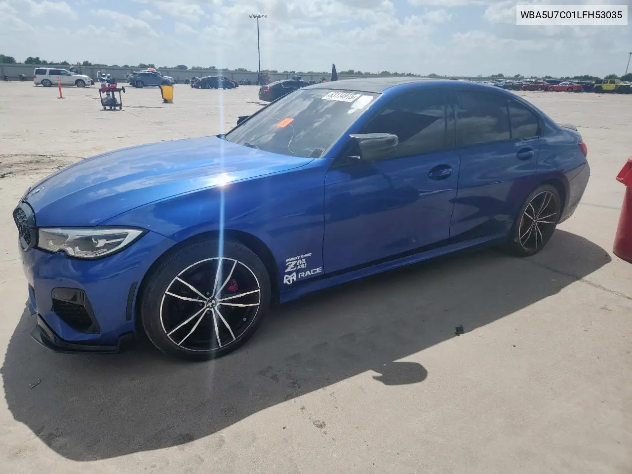2020 BMW M340I VIN: WBA5U7C01LFH53035 Lot: 63114915