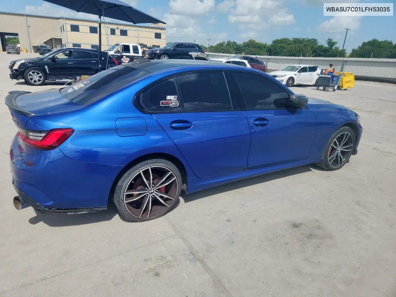 2020 BMW M340I VIN: WBA5U7C01LFH53035 Lot: 63114915