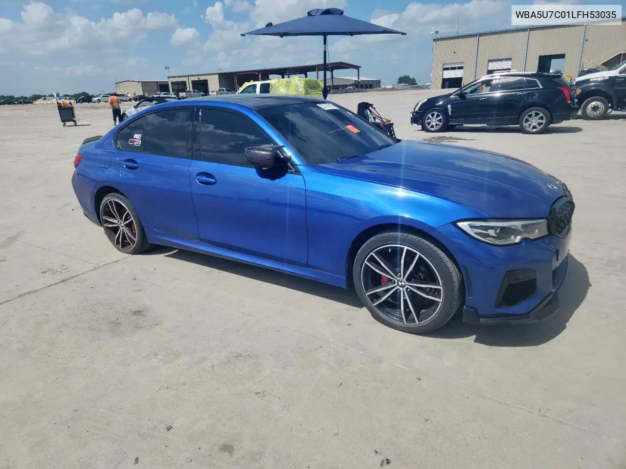 2020 BMW M340I VIN: WBA5U7C01LFH53035 Lot: 63114915
