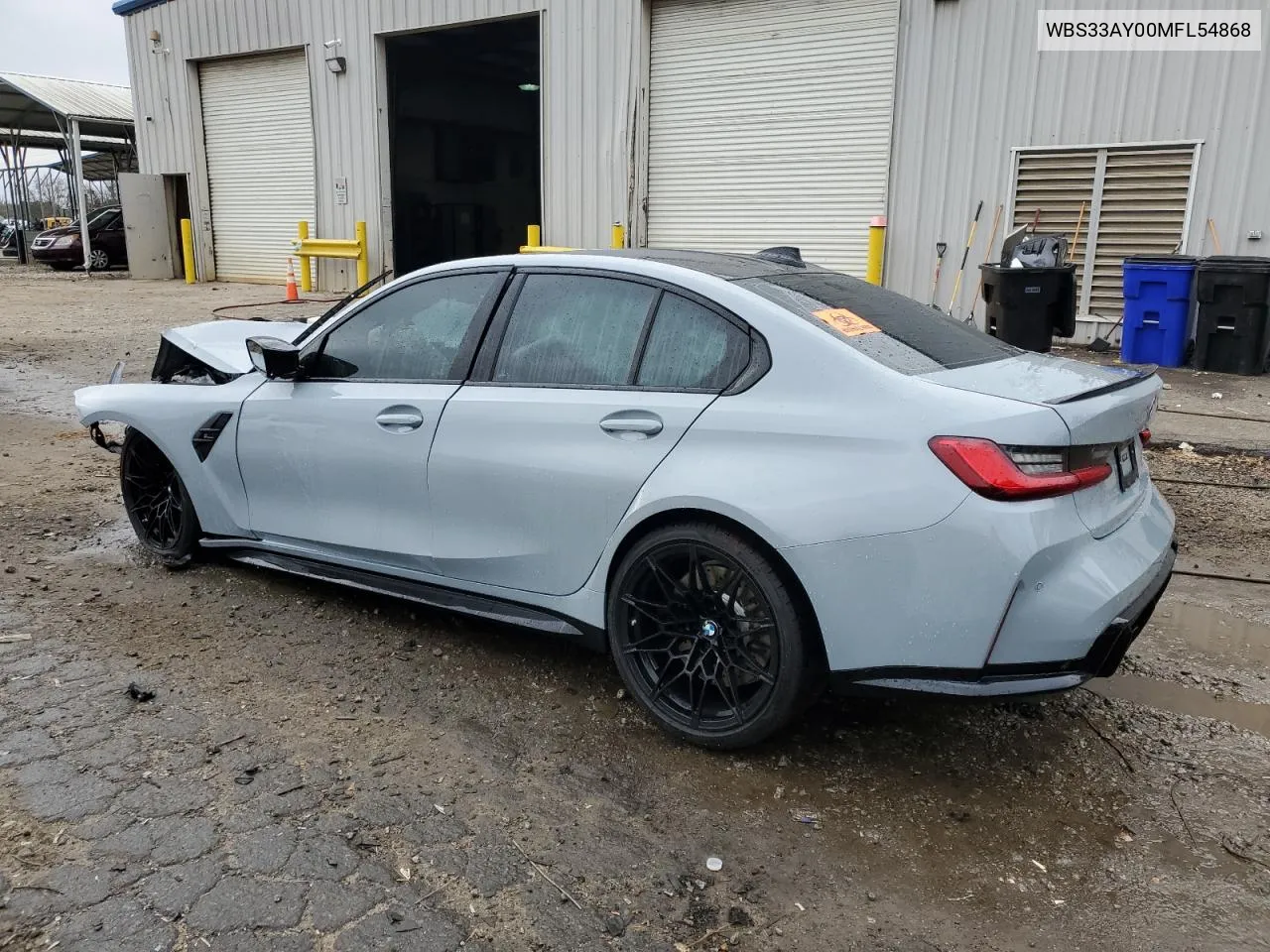 2021 BMW M3 Competition VIN: WBS33AY00MFL54868 Lot: 42873945