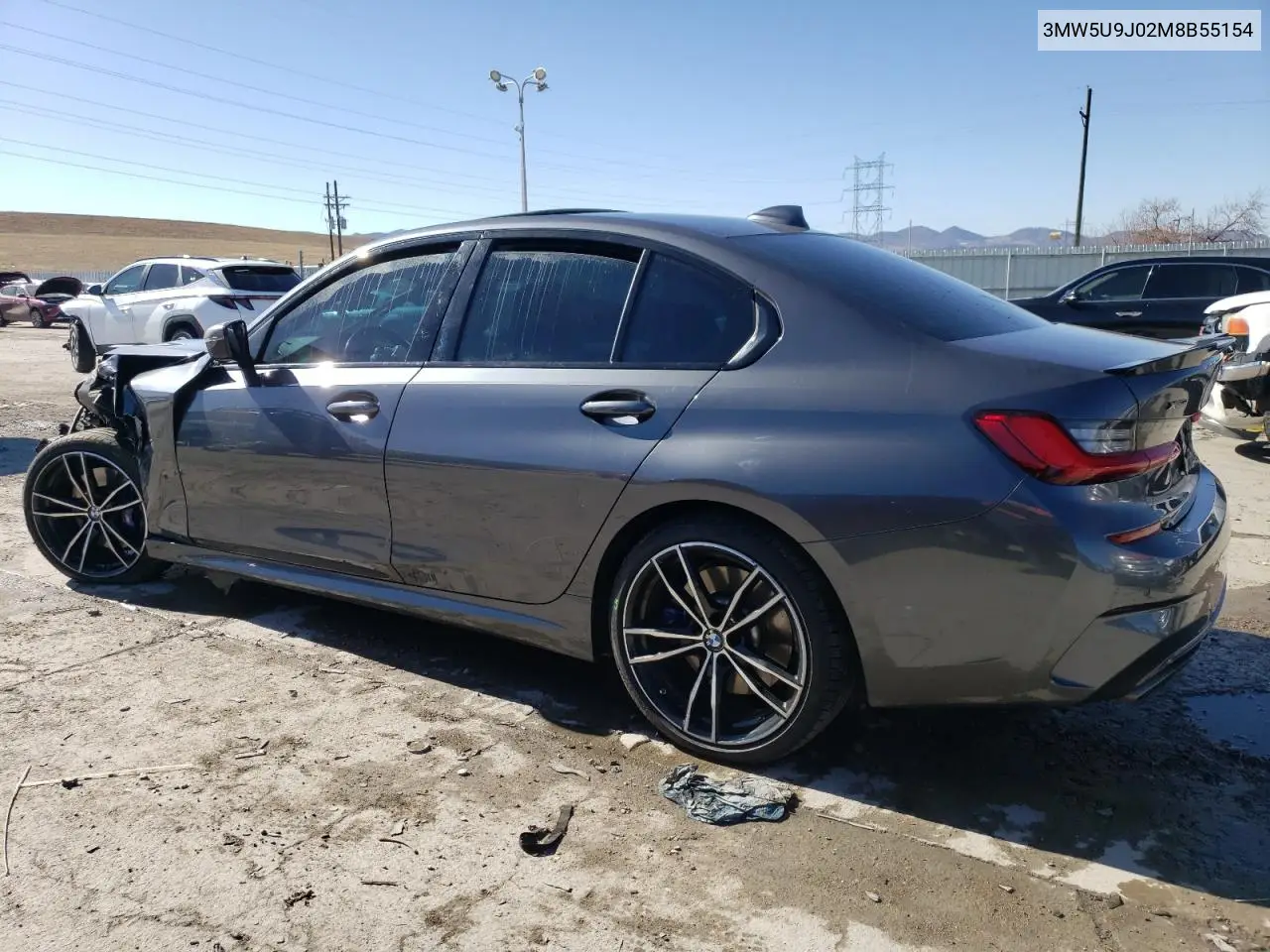 2021 BMW M340Xi VIN: 3MW5U9J02M8B55154 Lot: 47299585