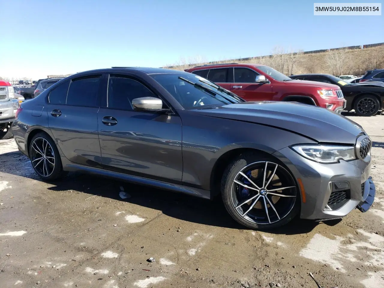2021 BMW M340Xi VIN: 3MW5U9J02M8B55154 Lot: 47299585