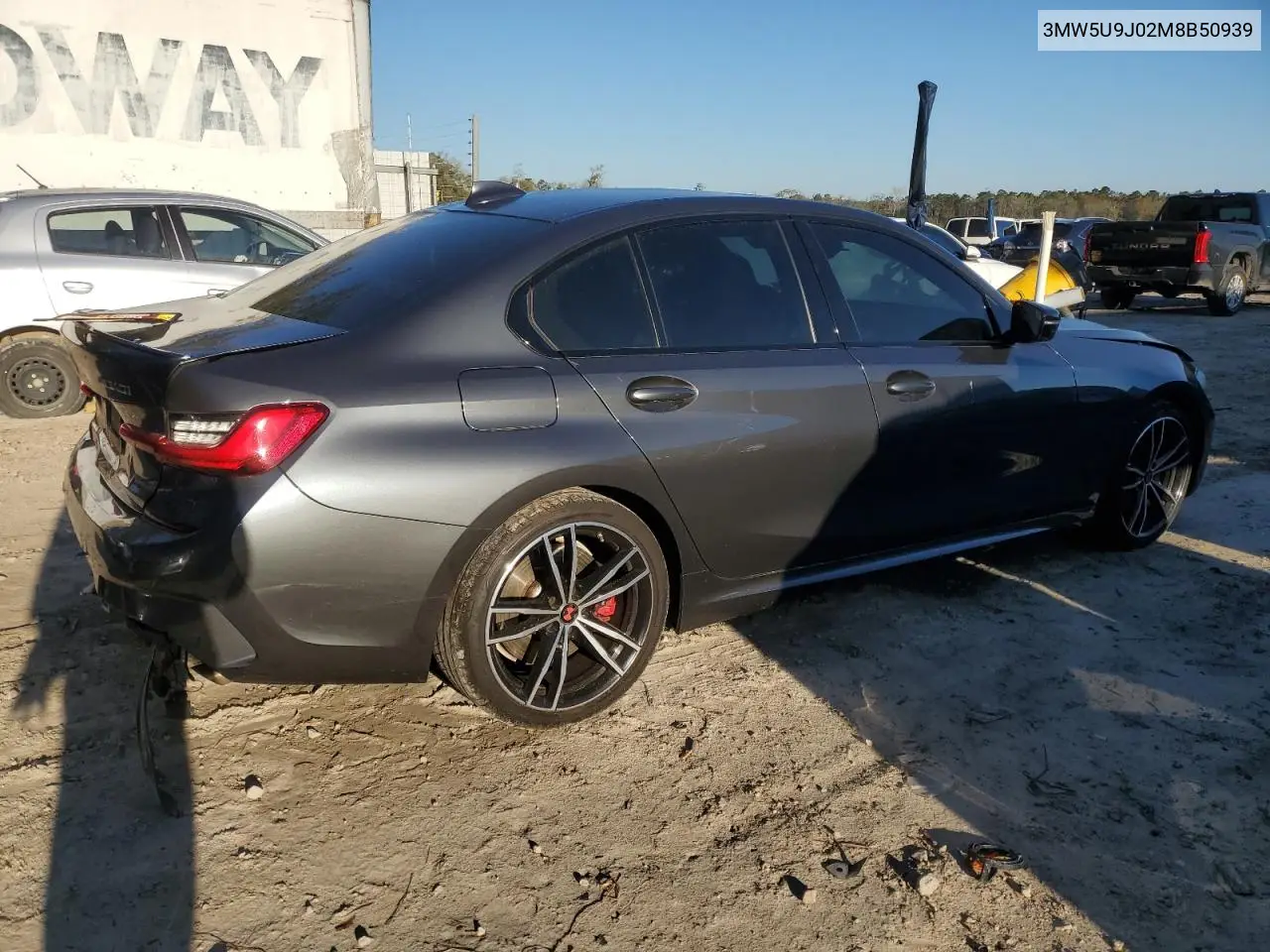 2021 BMW M340Xi VIN: 3MW5U9J02M8B50939 Lot: 49827705