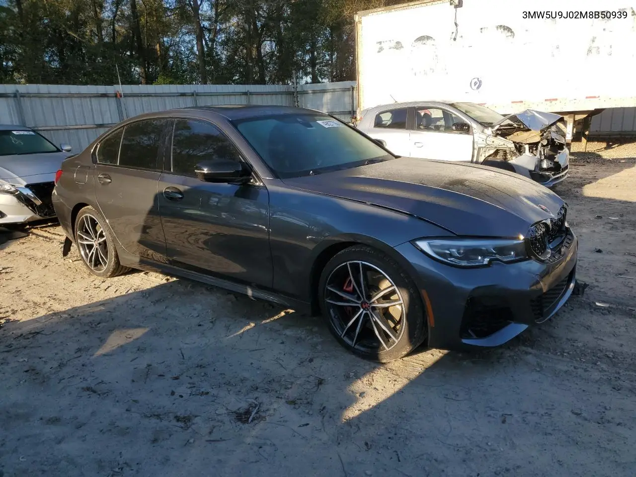 2021 BMW M340Xi VIN: 3MW5U9J02M8B50939 Lot: 49827705