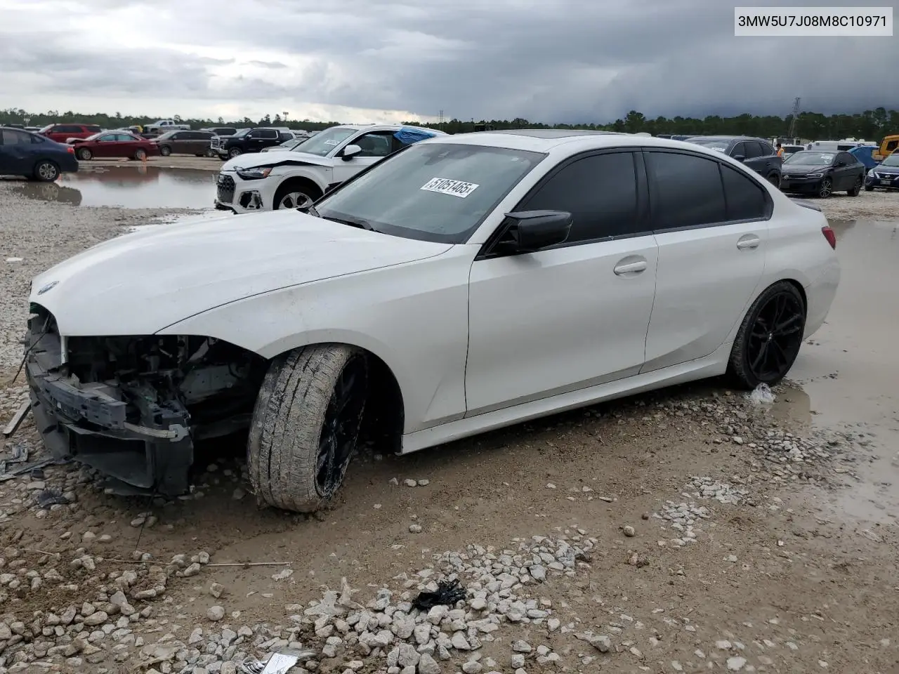 2021 BMW M340I VIN: 3MW5U7J08M8C10971 Lot: 51051465
