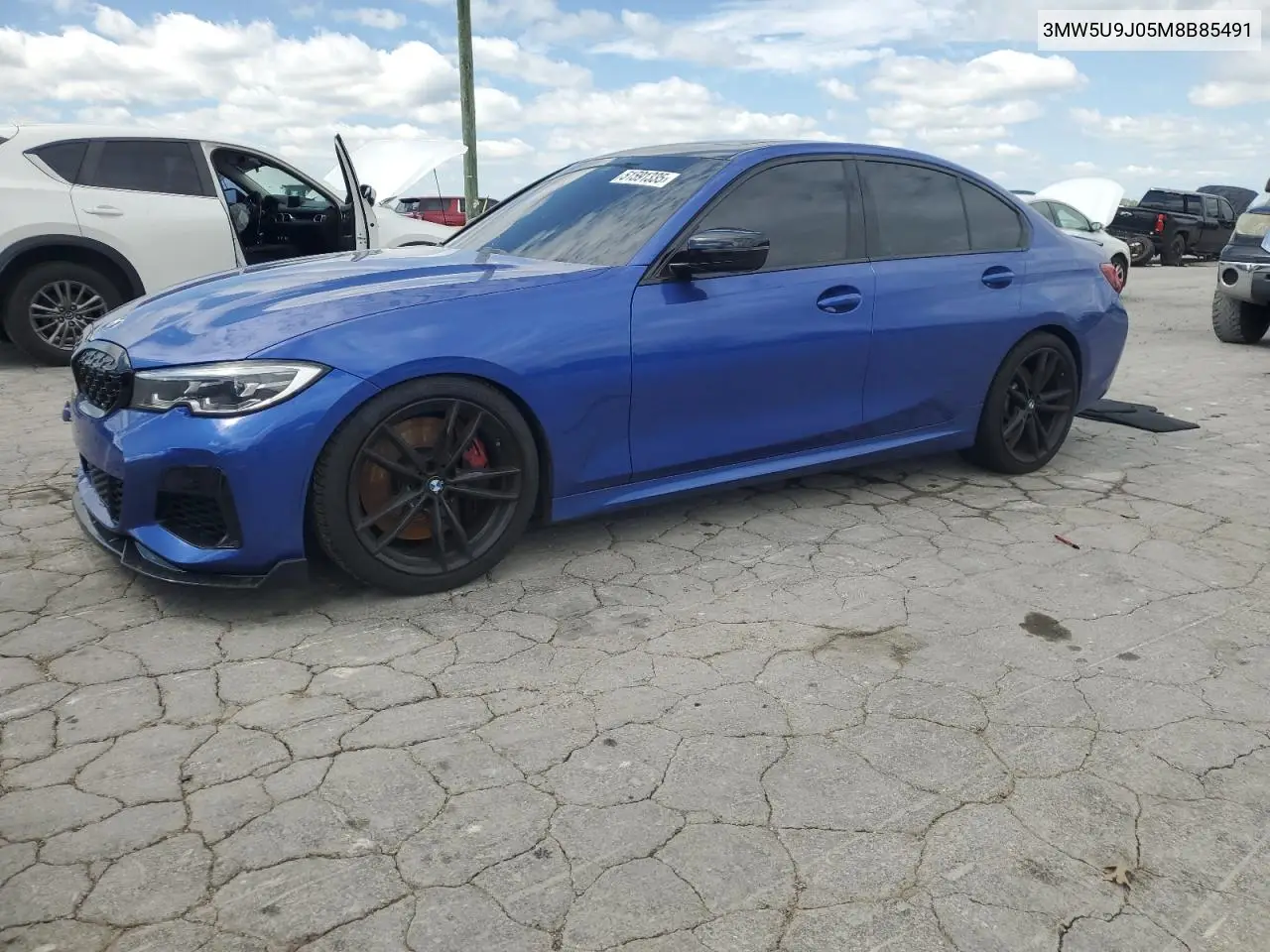 2021 BMW M340Xi VIN: 3MW5U9J05M8B85491 Lot: 51591335