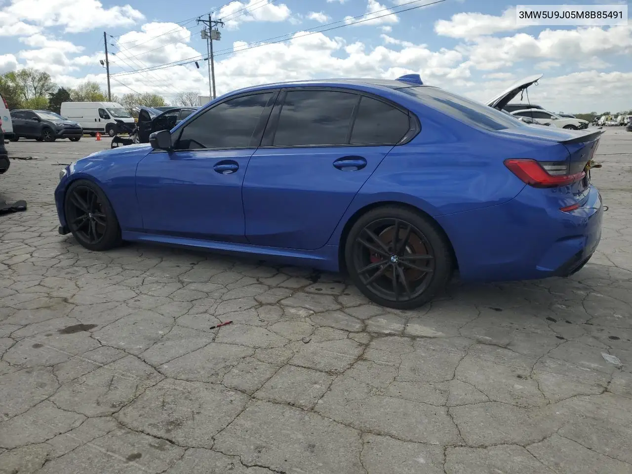 2021 BMW M340Xi VIN: 3MW5U9J05M8B85491 Lot: 51591335
