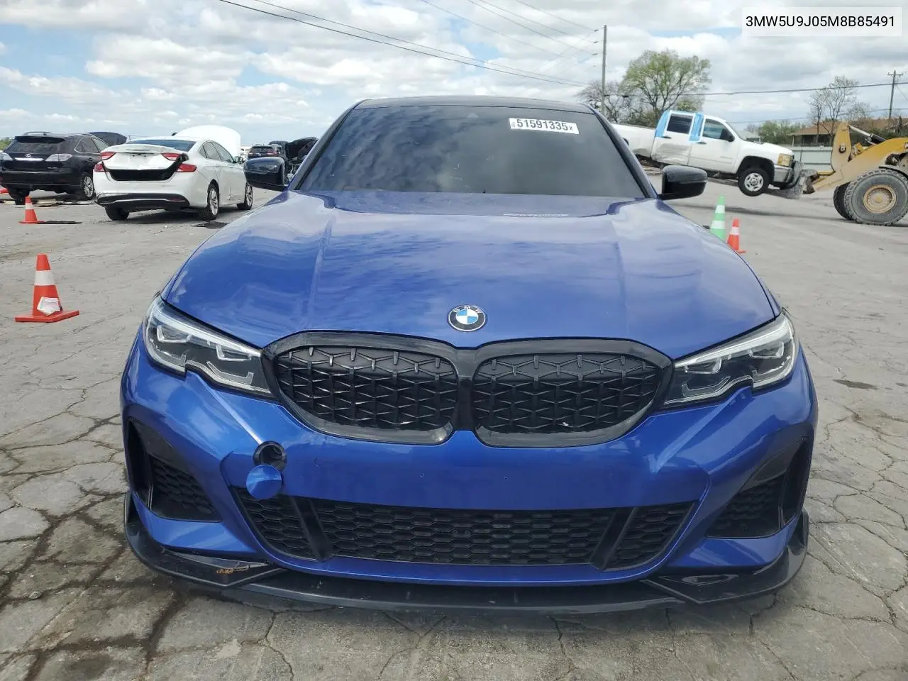 2021 BMW M340Xi VIN: 3MW5U9J05M8B85491 Lot: 51591335