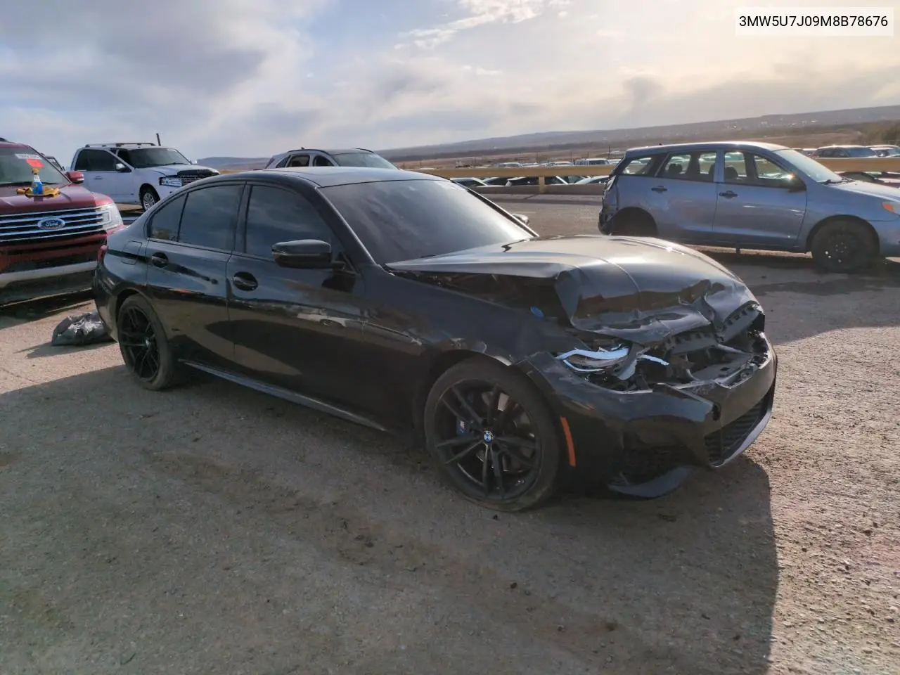 2021 BMW M340I VIN: 3MW5U7J09M8B78676 Lot: 51657015