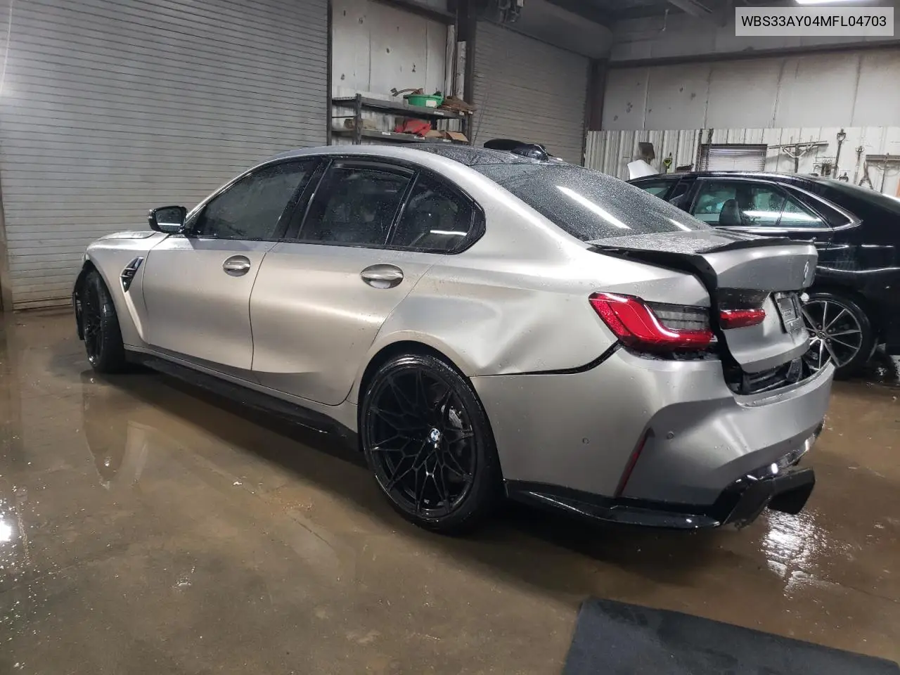 2021 BMW M3 Competition VIN: WBS33AY04MFL04703 Lot: 52173965