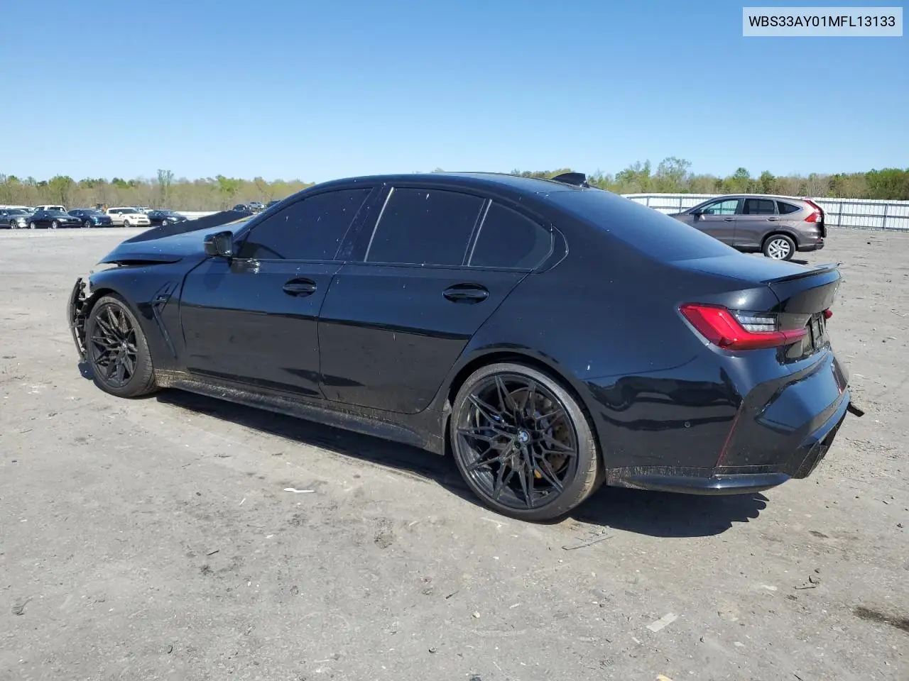 2021 BMW M3 Competition VIN: WBS33AY01MFL13133 Lot: 53081005