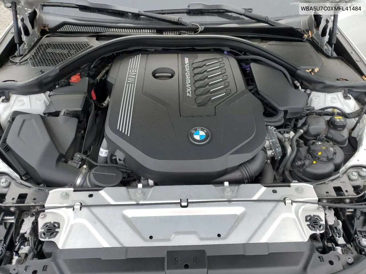 2021 BMW M340I VIN: WBA5U7C0XMFL41484 Lot: 54053495