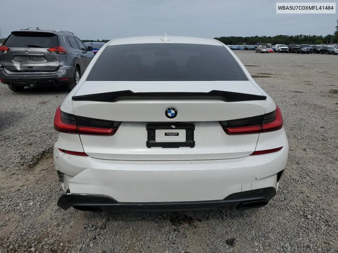 2021 BMW M340I VIN: WBA5U7C0XMFL41484 Lot: 54053495
