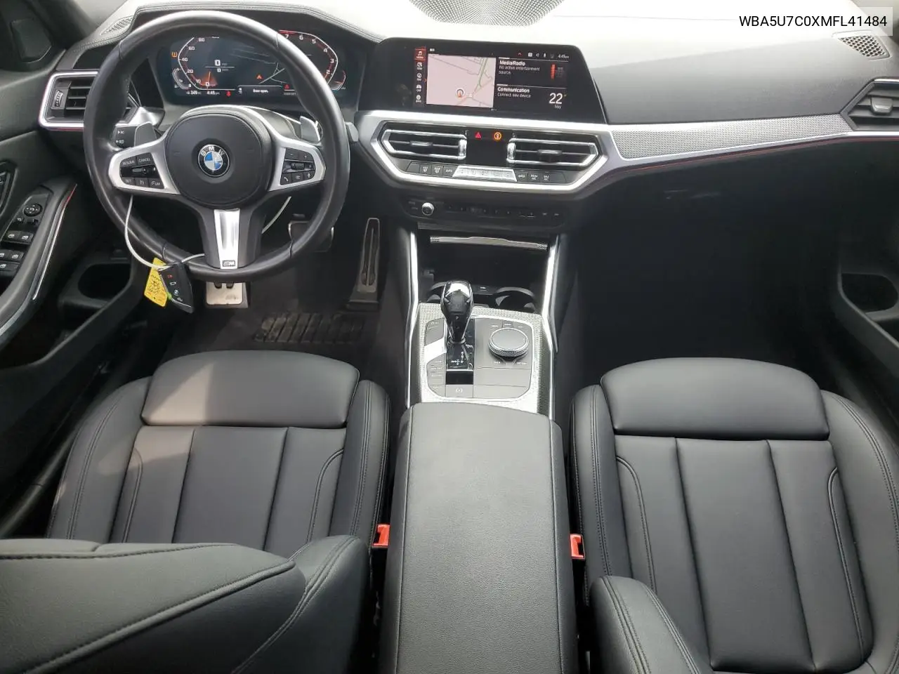 2021 BMW M340I VIN: WBA5U7C0XMFL41484 Lot: 54053495