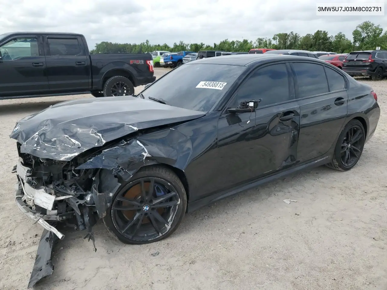 2021 BMW M340I VIN: 3MW5U7J03M8C02731 Lot: 54938815