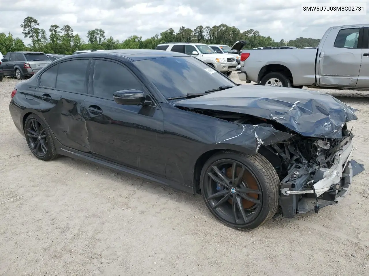 2021 BMW M340I VIN: 3MW5U7J03M8C02731 Lot: 54938815