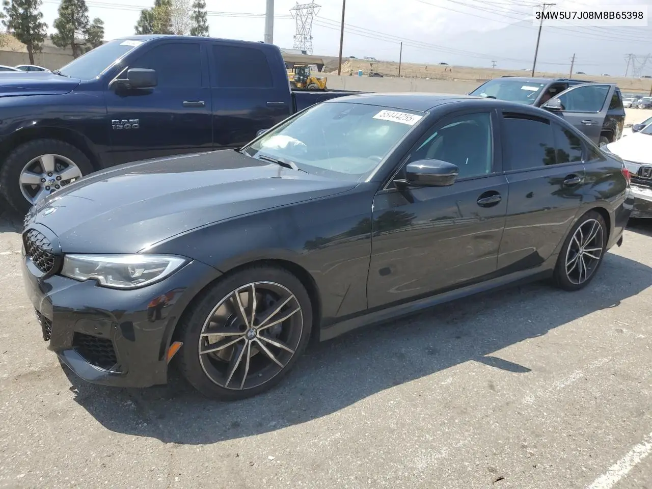 2021 BMW M340I VIN: 3MW5U7J08M8B65398 Lot: 55444255