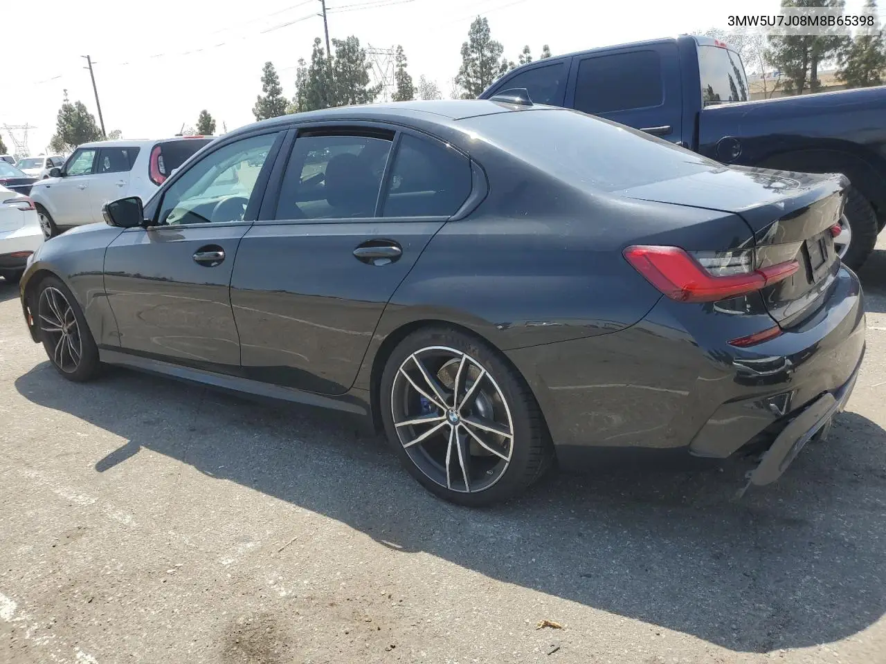 2021 BMW M340I VIN: 3MW5U7J08M8B65398 Lot: 55444255