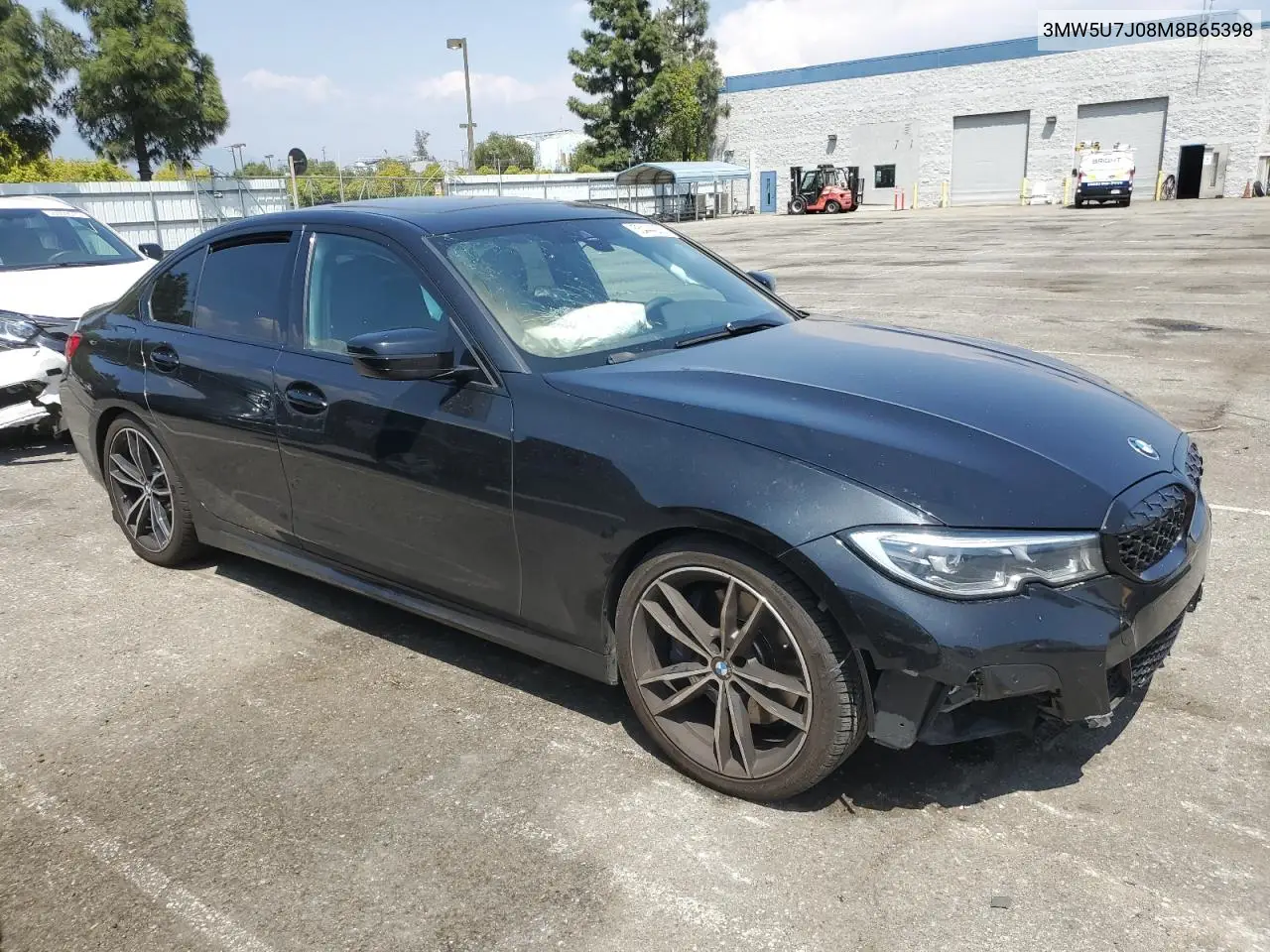 2021 BMW M340I VIN: 3MW5U7J08M8B65398 Lot: 55444255