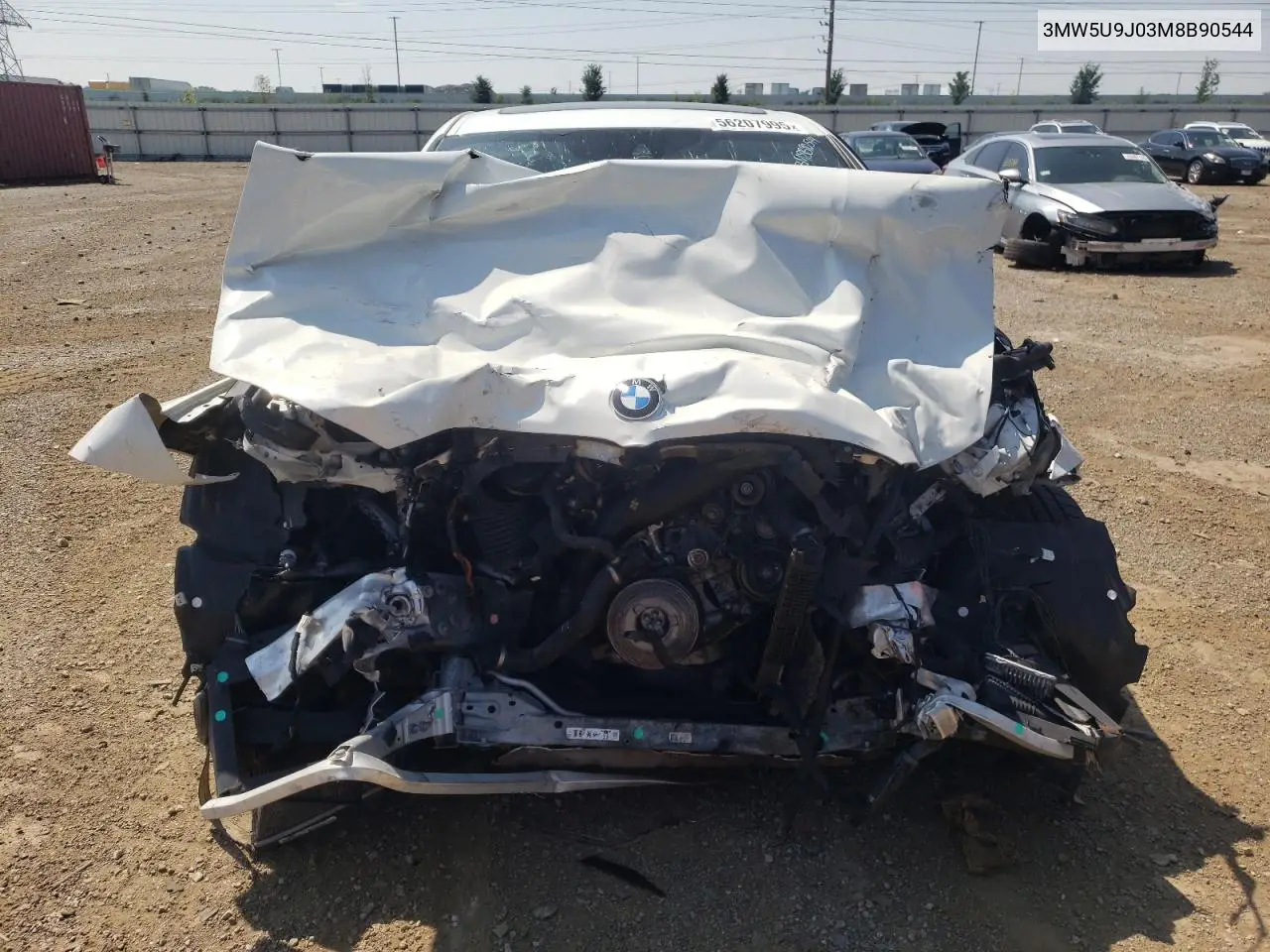 2021 BMW M340Xi VIN: 3MW5U9J03M8B90544 Lot: 56207995
