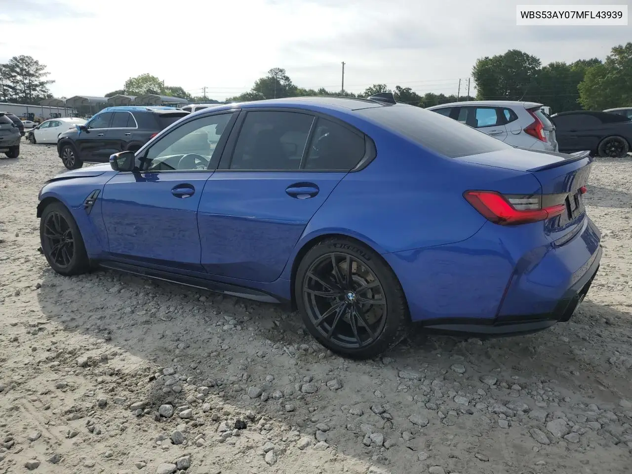 2021 BMW M3 VIN: WBS53AY07MFL43939 Lot: 56585695