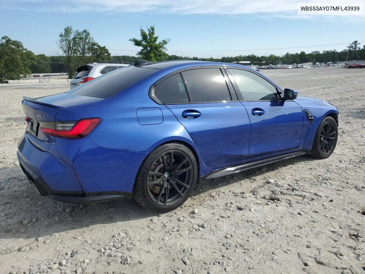 2021 BMW M3 VIN: WBS53AY07MFL43939 Lot: 56585695