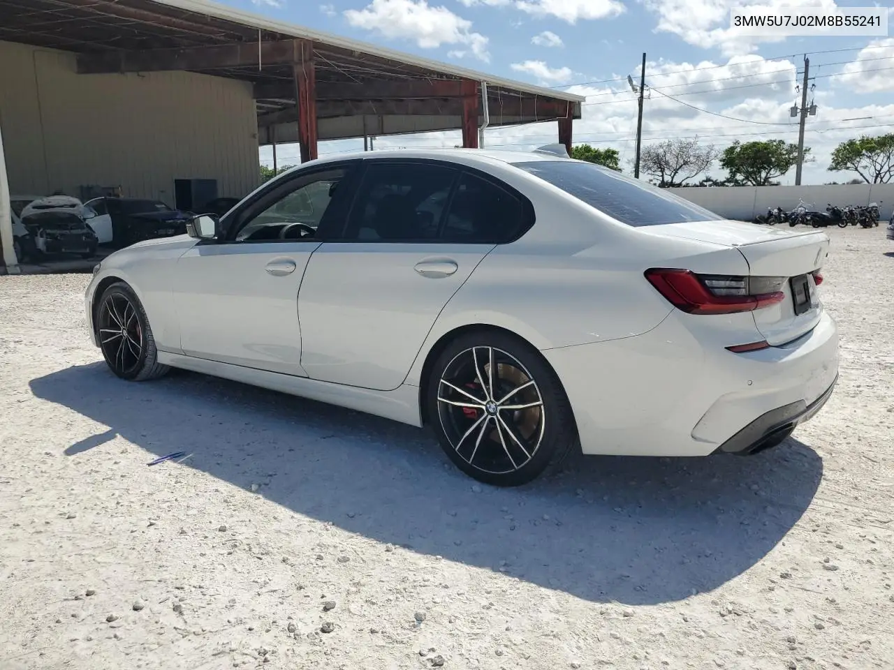 2021 BMW M340I VIN: 3MW5U7J02M8B55241 Lot: 57412895