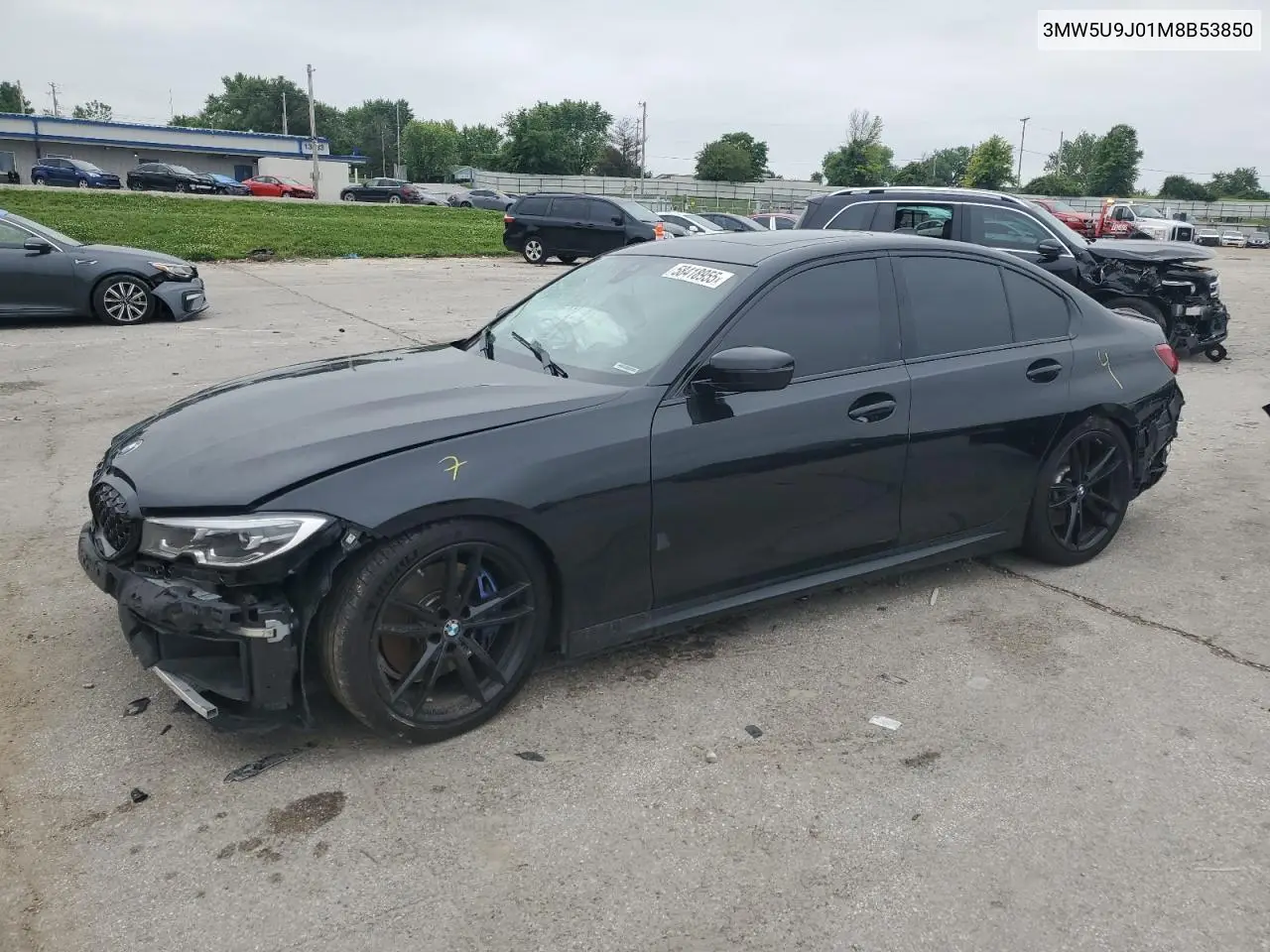 2021 BMW M340Xi VIN: 3MW5U9J01M8B53850 Lot: 58418955