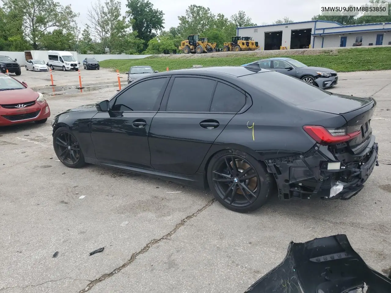 2021 BMW M340Xi VIN: 3MW5U9J01M8B53850 Lot: 58418955