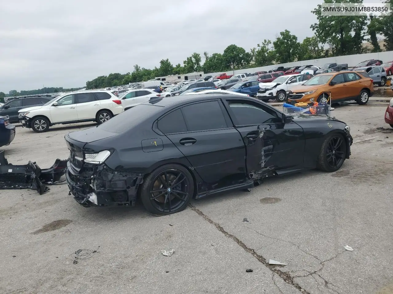 2021 BMW M340Xi VIN: 3MW5U9J01M8B53850 Lot: 58418955