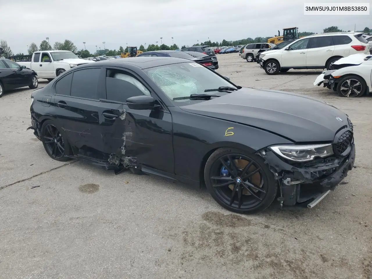 2021 BMW M340Xi VIN: 3MW5U9J01M8B53850 Lot: 58418955