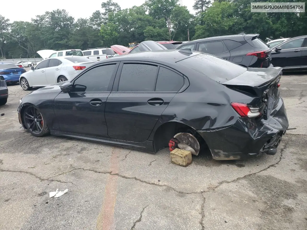 2021 BMW M340Xi VIN: 3MW5U9J06M8B54704 Lot: 58649145