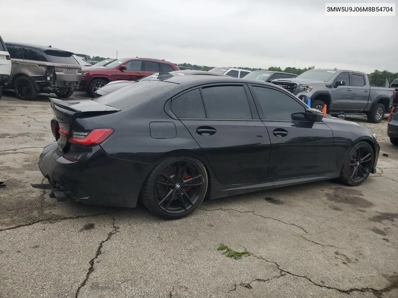 2021 BMW M340Xi VIN: 3MW5U9J06M8B54704 Lot: 58649145