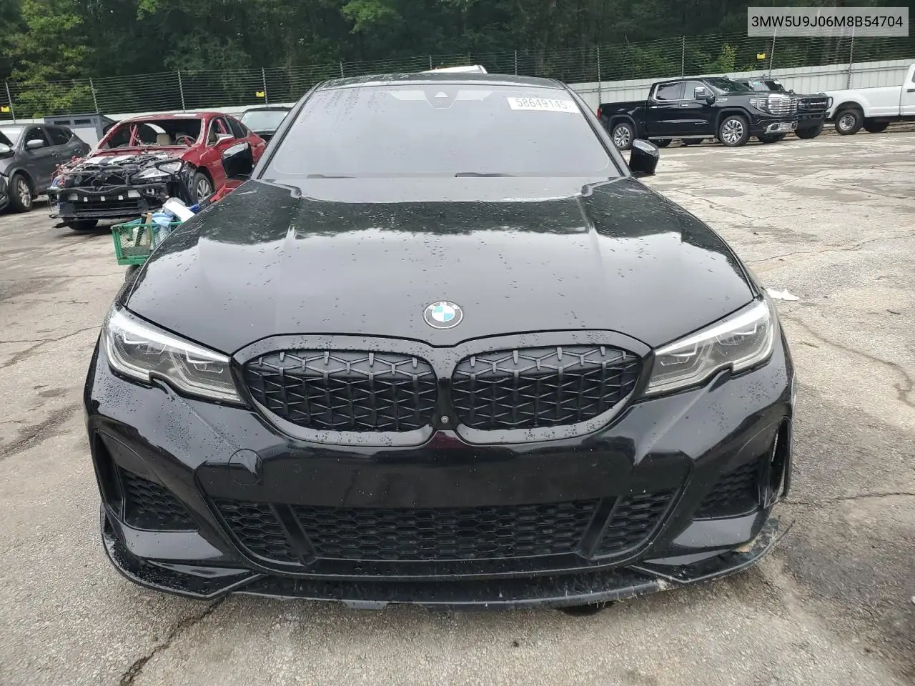 2021 BMW M340Xi VIN: 3MW5U9J06M8B54704 Lot: 58649145