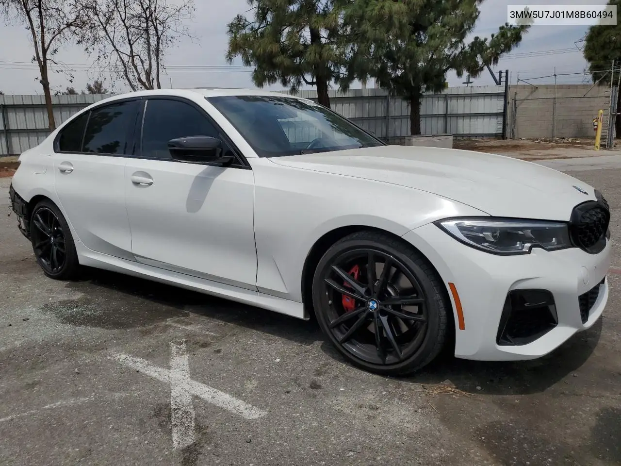 2021 BMW M340I VIN: 3MW5U7J01M8B60494 Lot: 58761185