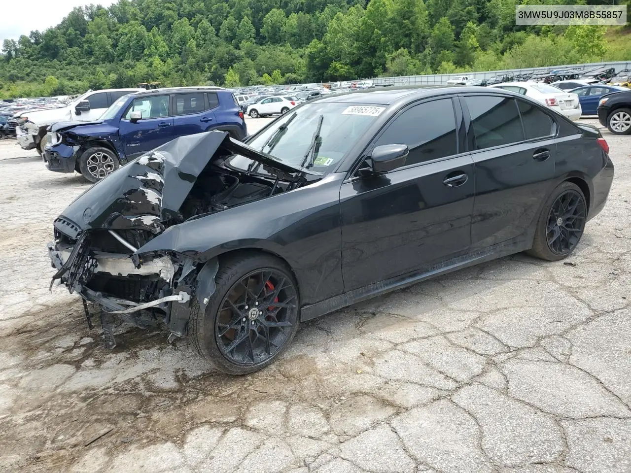 2021 BMW M340Xi VIN: 3MW5U9J03M8B55857 Lot: 58965775